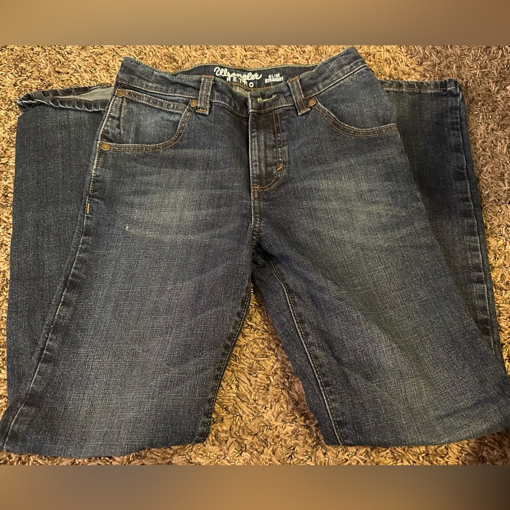 Wrangler Retro Slim Straight Jeans